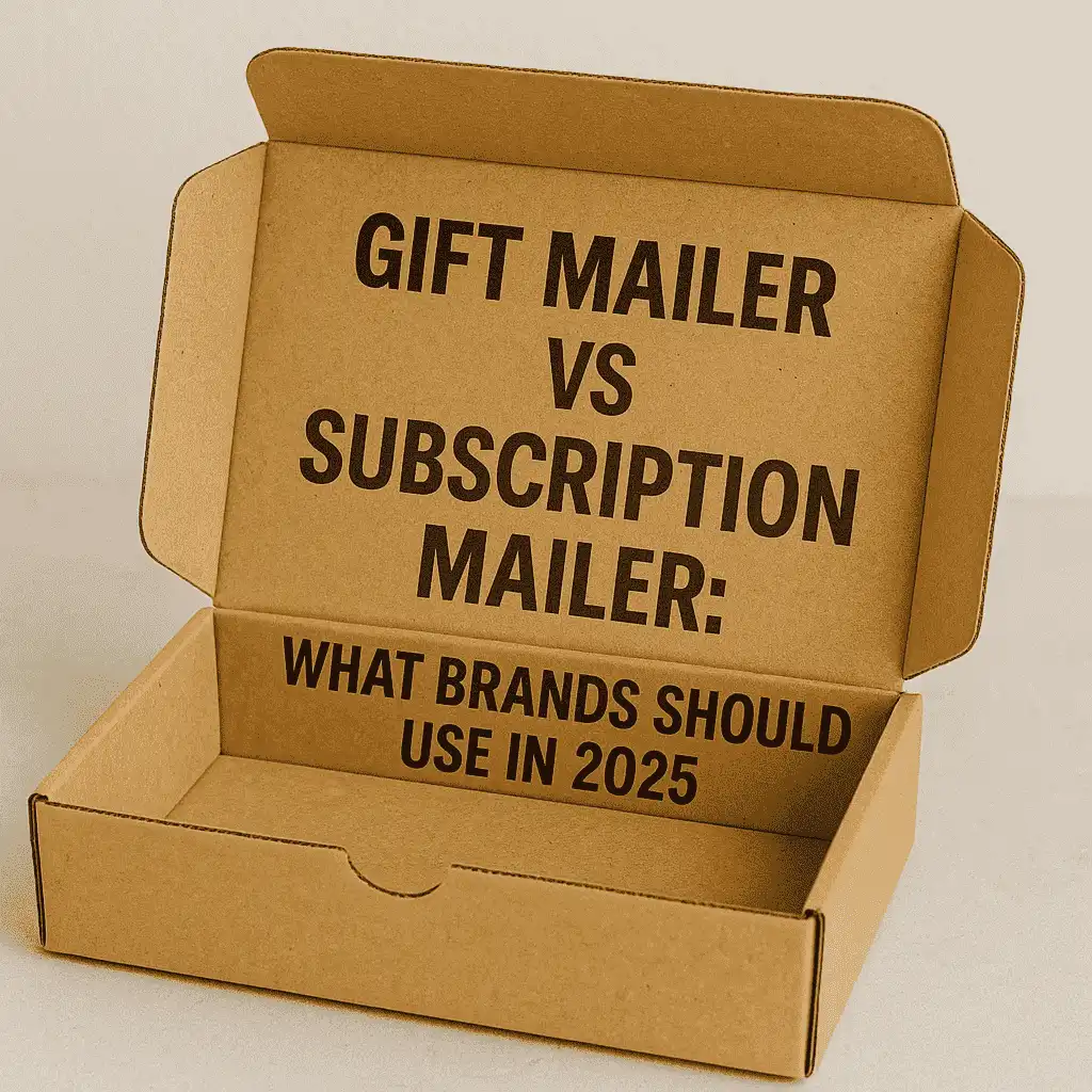 Gift Mailer vs Subscription Mailer: What Brands Should Use in 2025